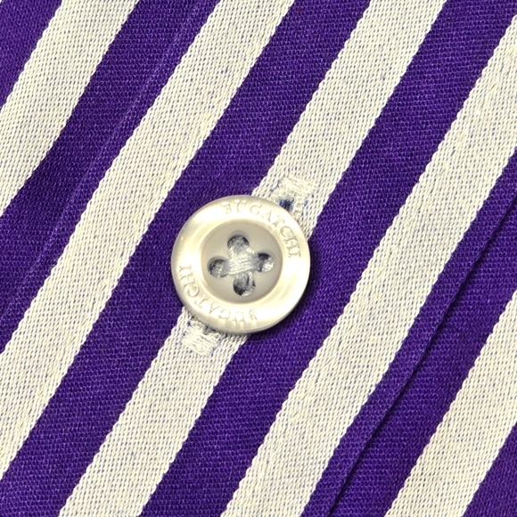 Bugatchi Uomo Men's Shirt 100% Cotton - Picture 4 of 7